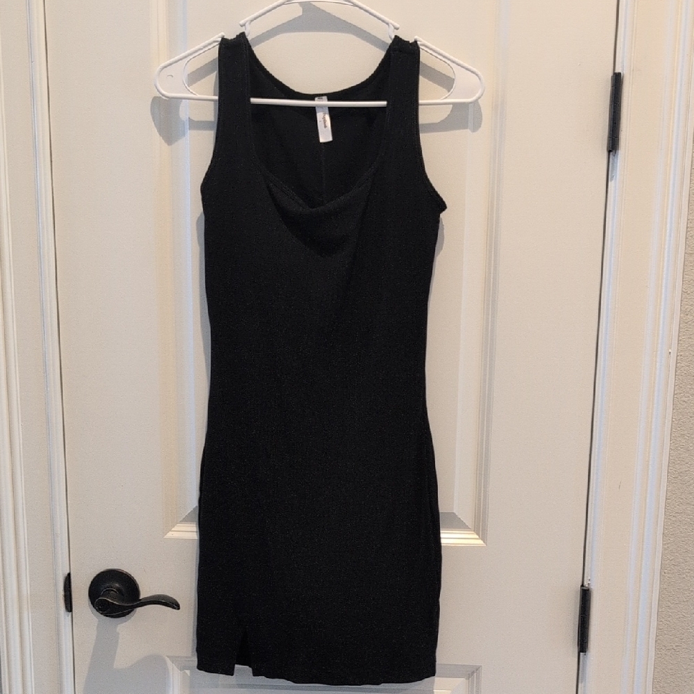 Popilush Cocktail Dresses for Women Built in Shapewear Bra 8 in 1 Square Neck